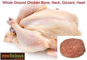 Whole Ground Chicken Bone In $1.69 LB 5lb – Rawlicious Pet Food : Raw